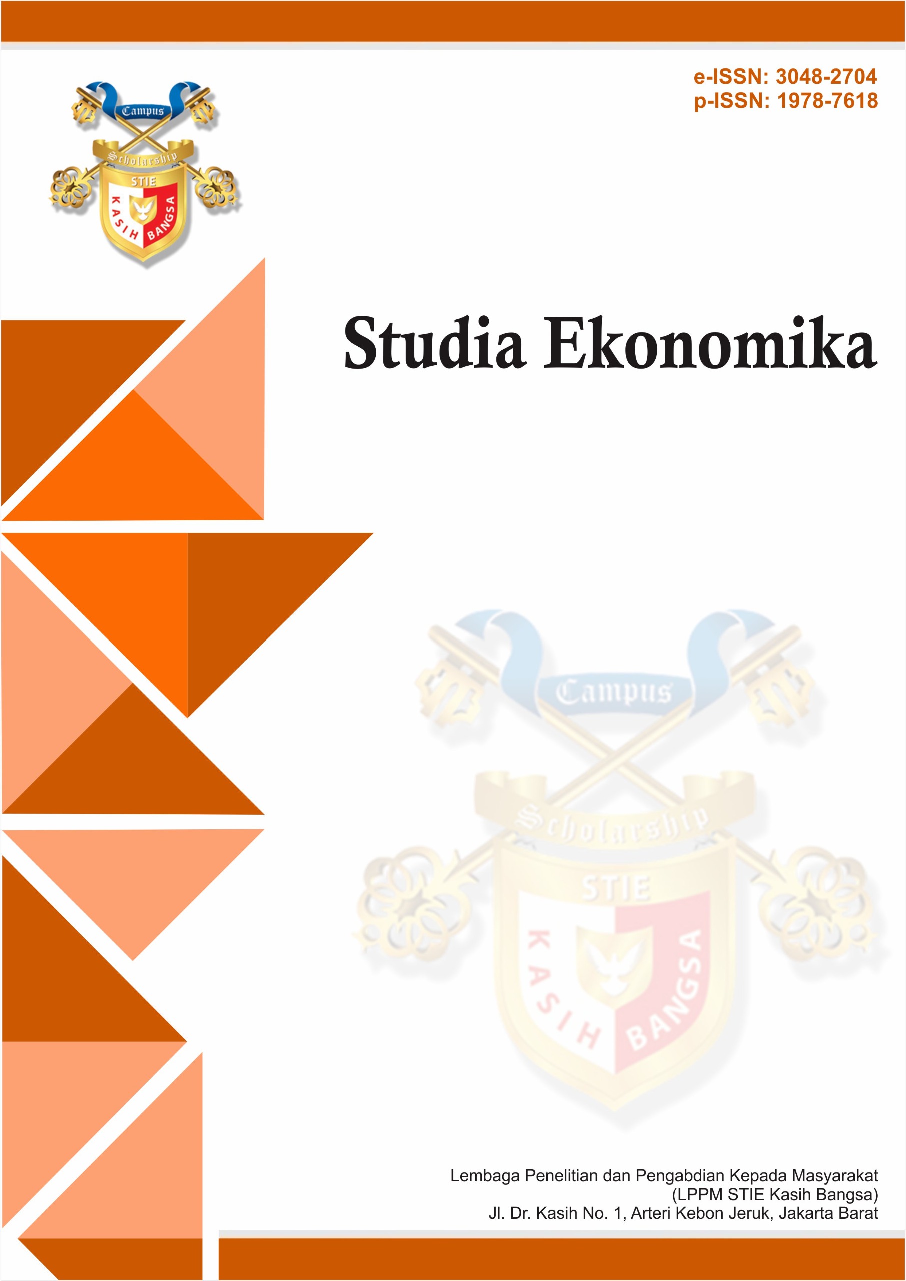 					View Vol. 24 No. 1 (2026): Januari: Studia Ekonomika
				